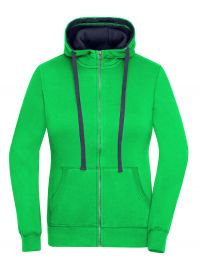 Damen Zip-Jacke Grün